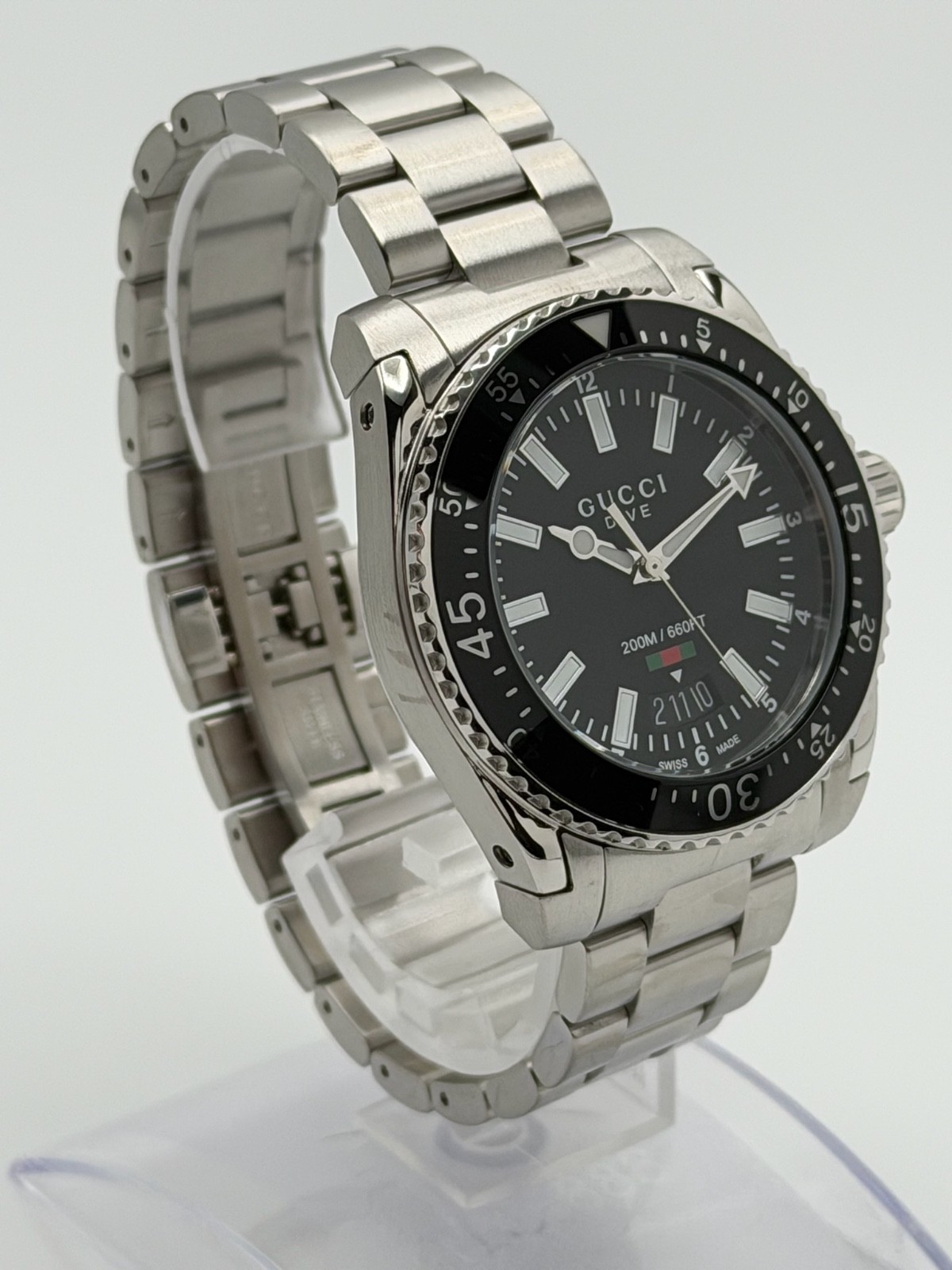 GUCCI YA136301 Men’s Dive Black 40mm