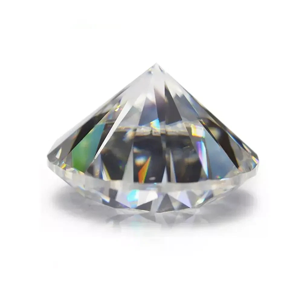 GRA Certified Loose Moissanite Round Stones VVS1 All Sizes from 4mm to 15mm