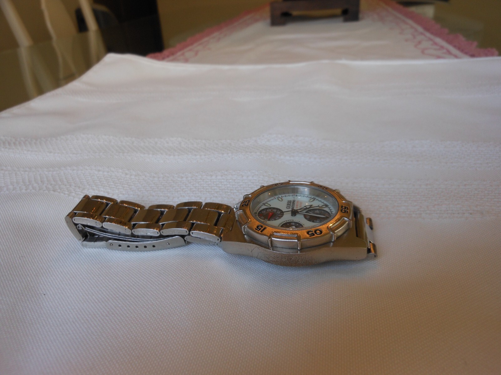 GUESS Vintage Waterpro Chronograph 50 Meters / 165 Feet Watch