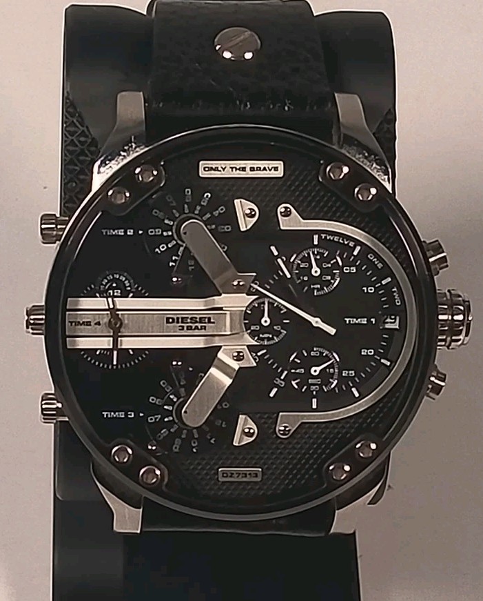 Diesel Mr Daddy 2.0 Men’s Chronograph Black Watch Oversized DZ-7313