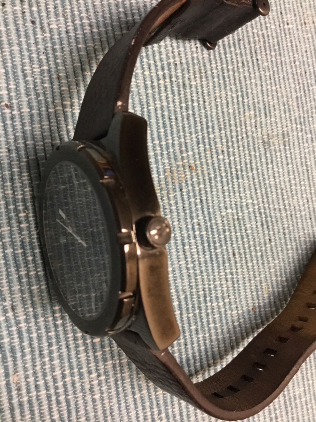 Mens Diesel Quartz Watch, Only The Brave, Model DZ-1598 Blue Dial 5 Bar WR