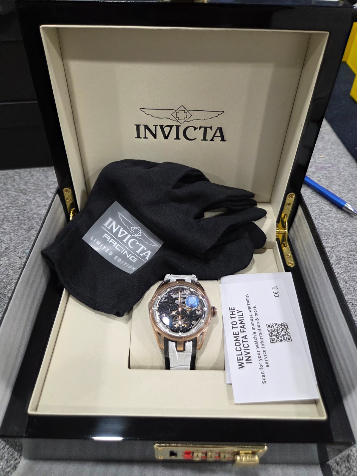 70089 Invicta Celestial Naosia Automatic Men Watch w/ Skeleton Dial, 45mm Model