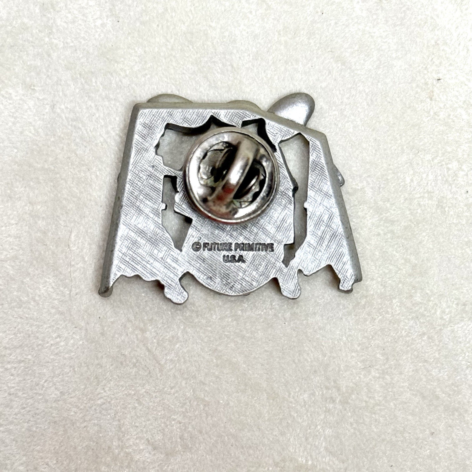 Drum Set Vintage Pin with Enamel – Future Primitive Brand – Musician Gift – 1.5″