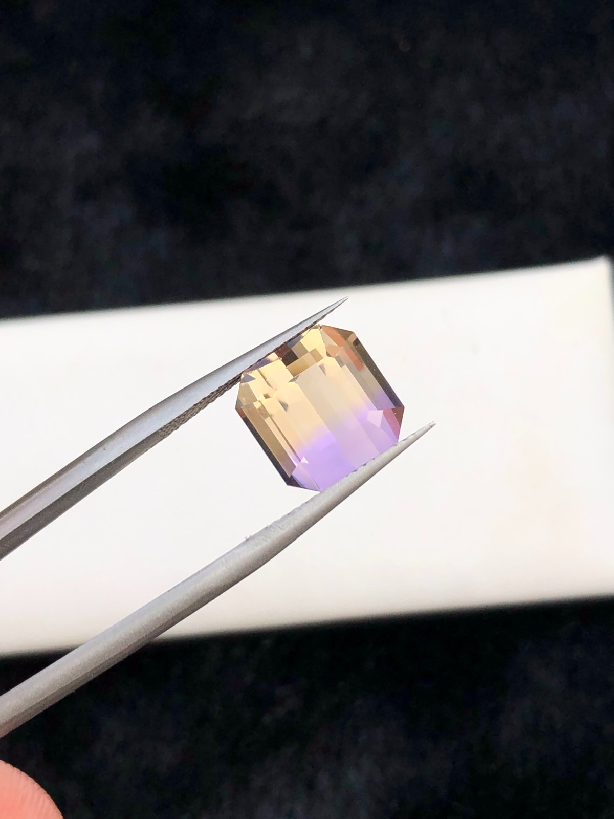 Natural Rich Bi-Color Ametrine 5.00 Ct | Purple & Golden Yellow Gemstone |