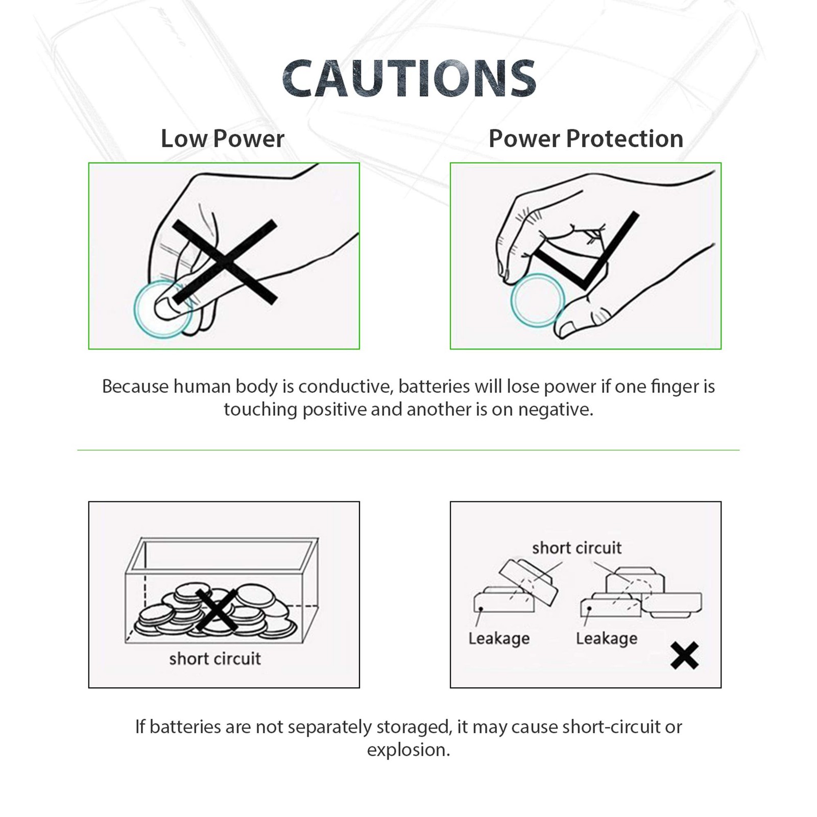 LiCB 20 Pack LR44 AG13 357 303 SR44 Battery 1.5V Button 20PCS Batteries