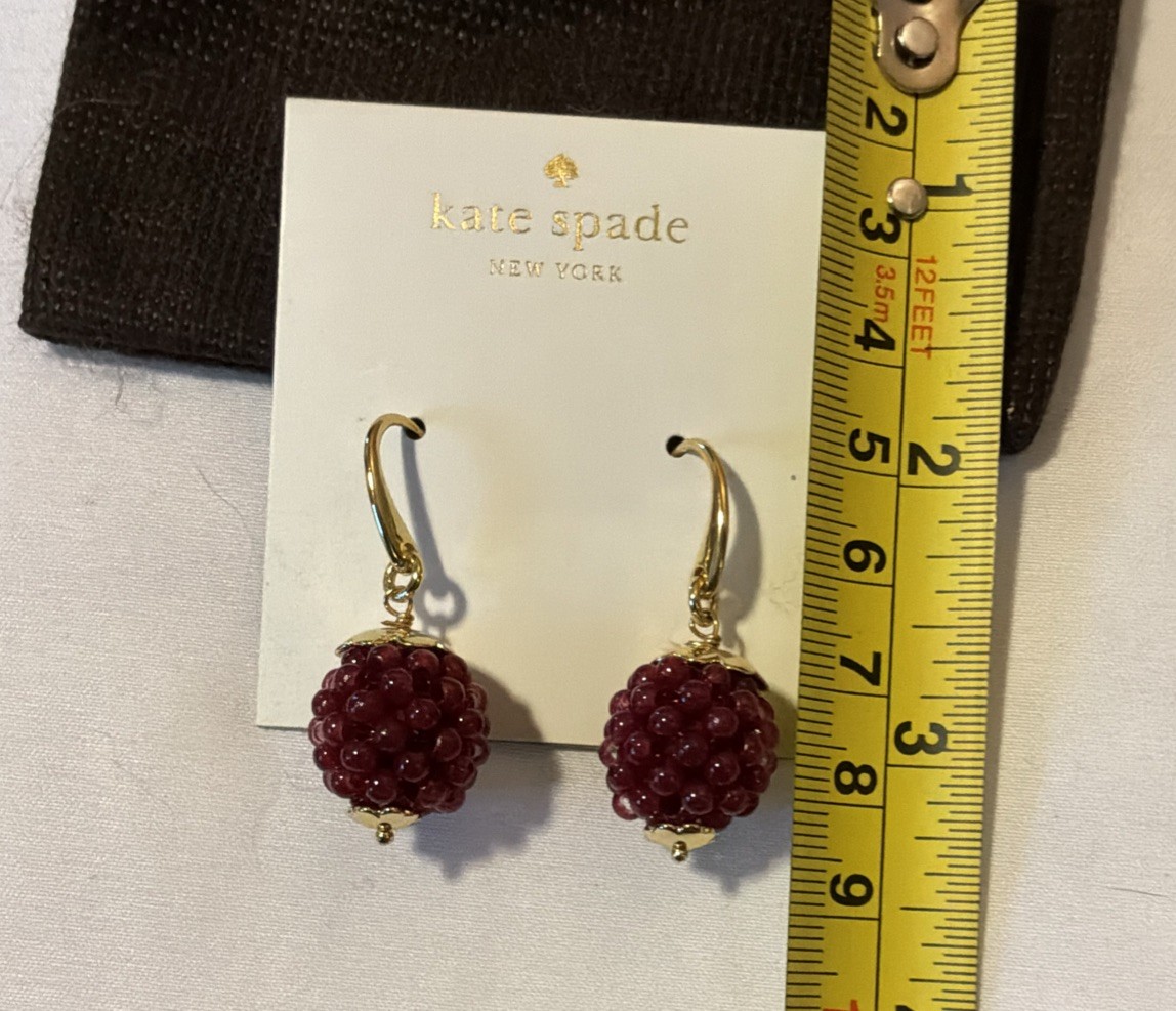 Kate Spade New York Very Berry Drop Earrings