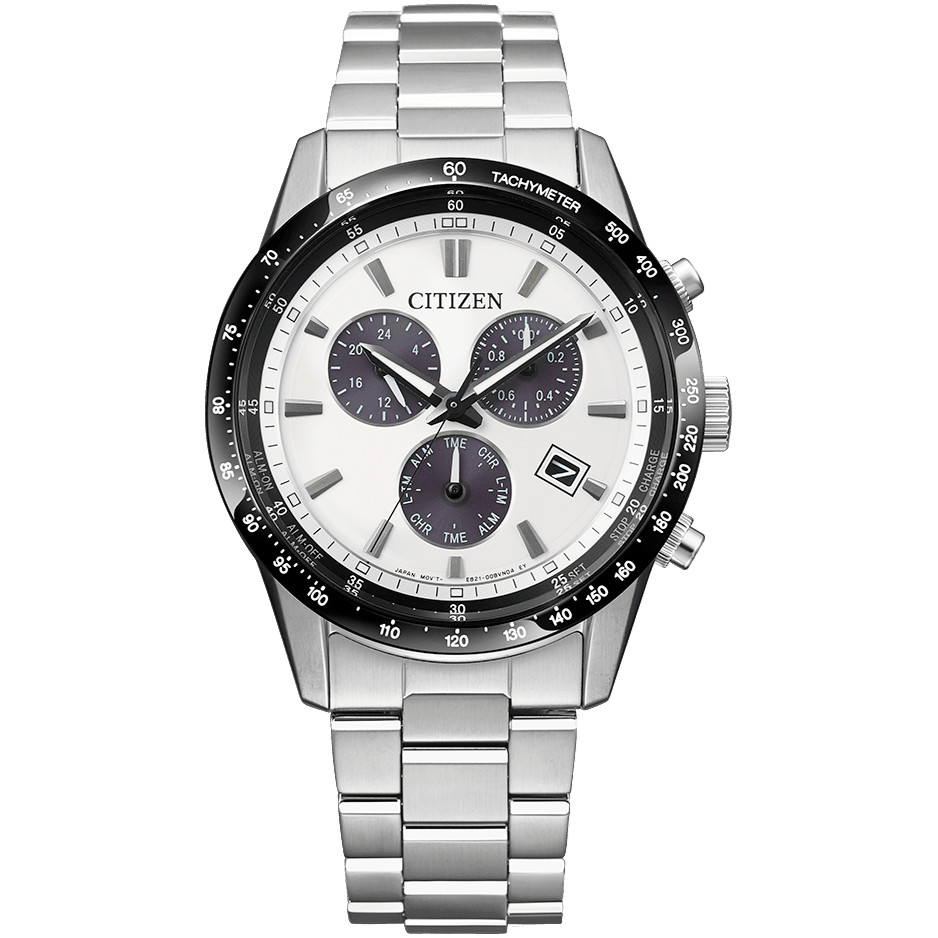 CITIZEN COLLECTION BL5614-59A Chronograph Eco-Drive Solar Watch 39.5mm PANDA