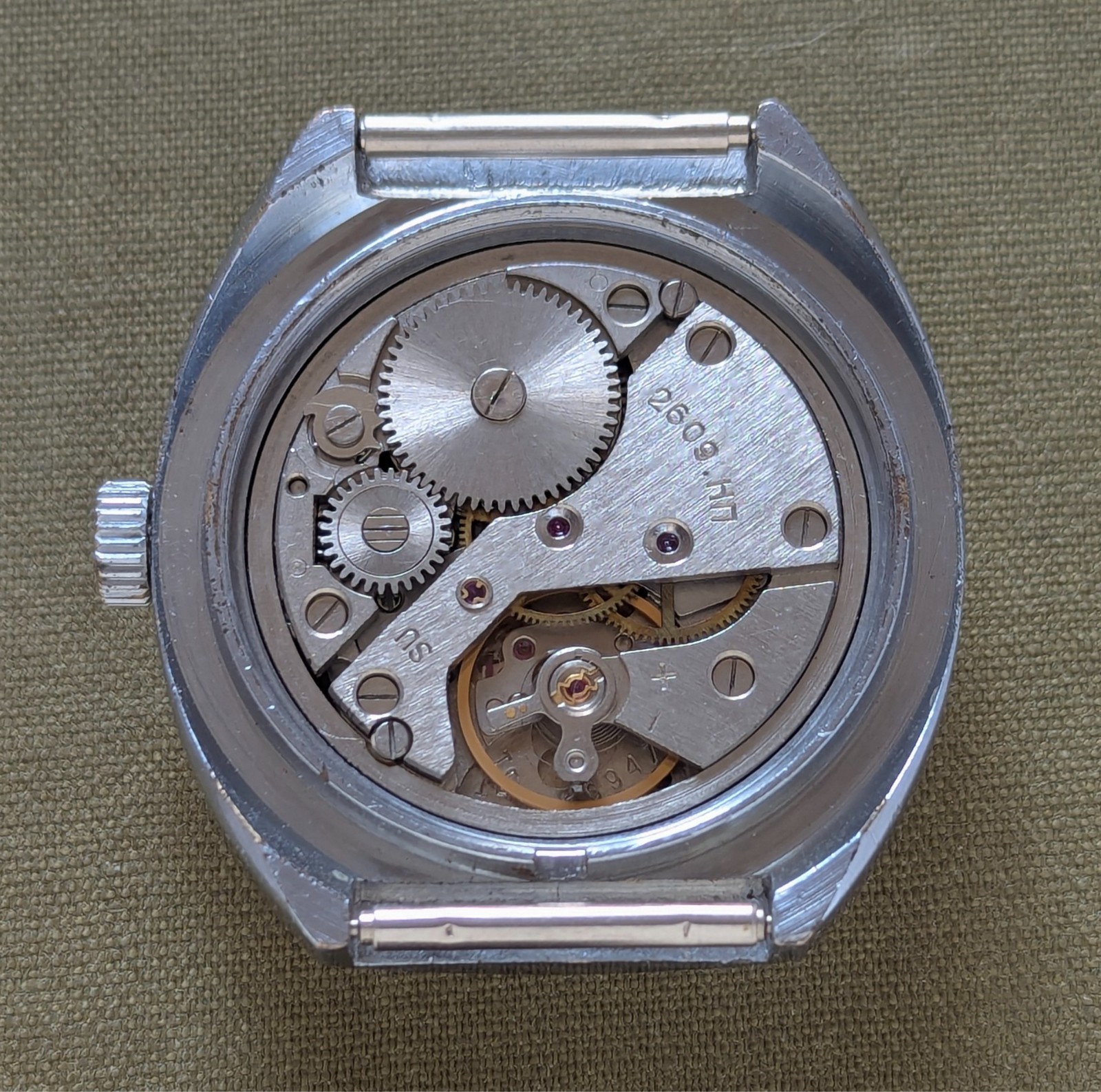 soviet-era vintage Raketa by PChZ men’s watch ussr made