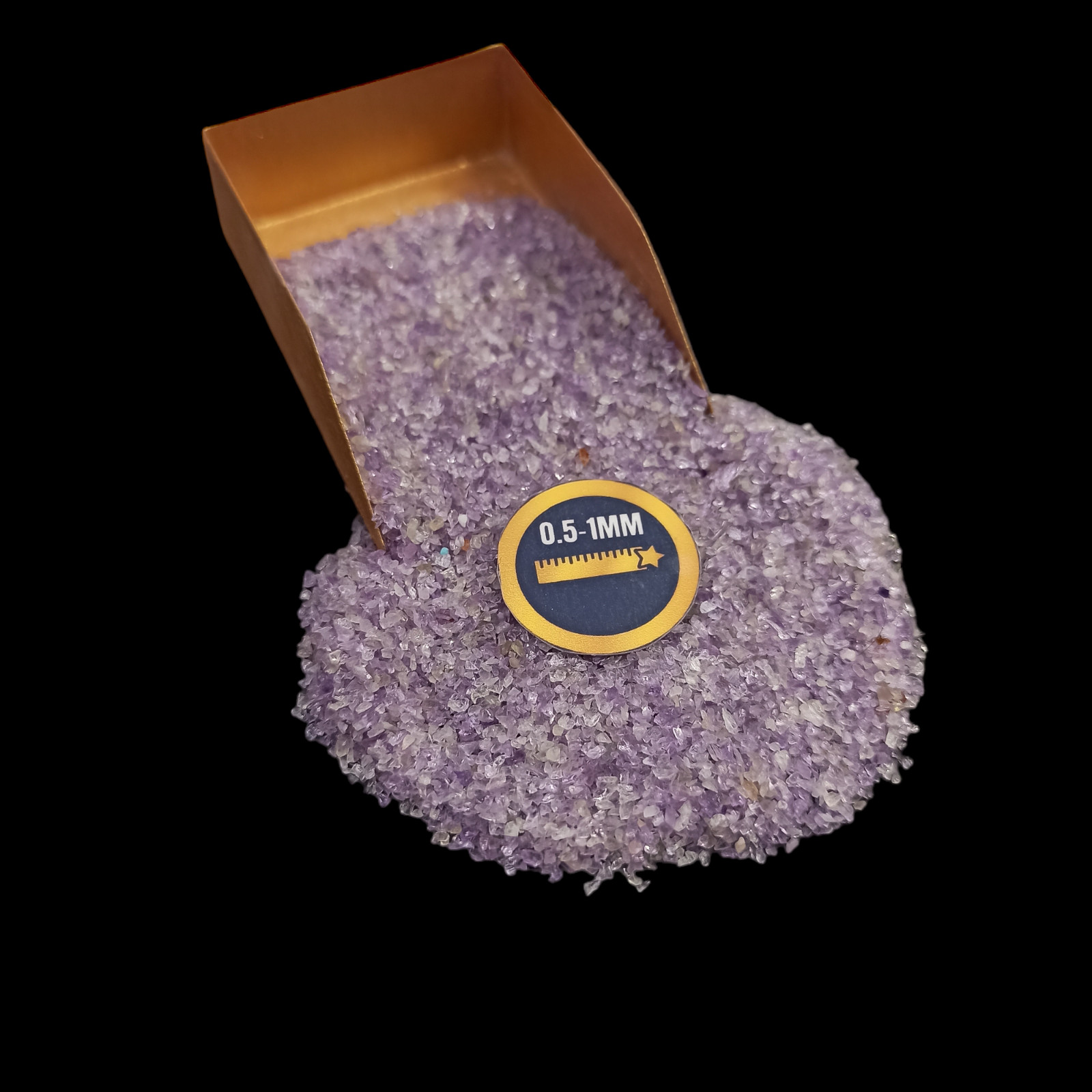 Natural Amethyst coarse Crushed Powder For Massage Use Ring inlay jewelry Making