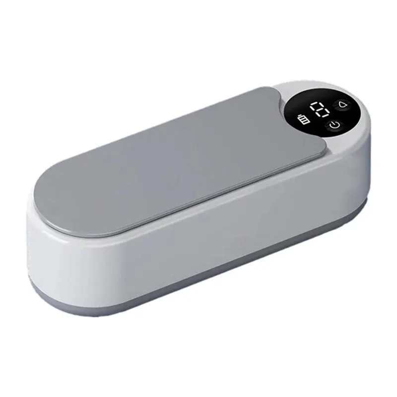 Portable 450ml Ultrasonic Cleaner Machine Jewelry Ring Glasses Brush