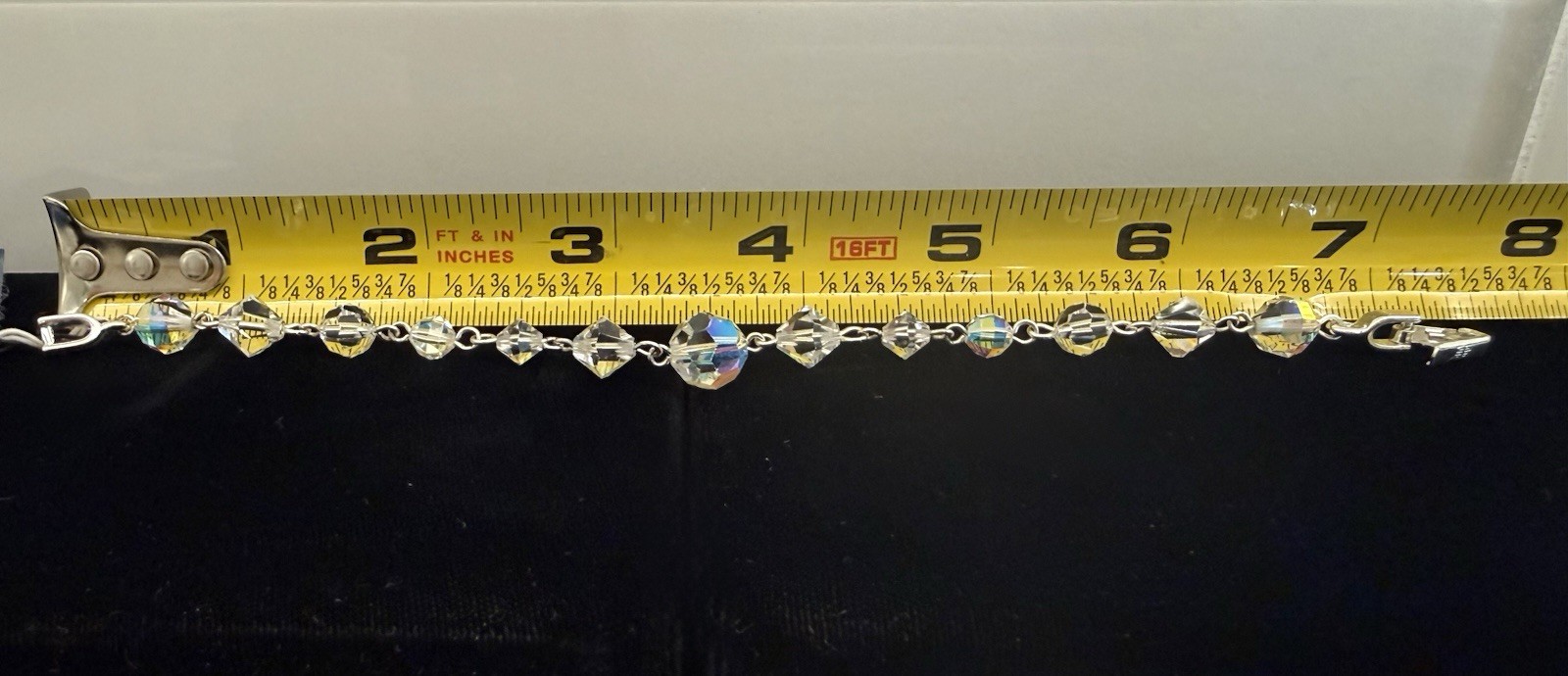 Givenchy Swarovski Crystal Beaded 7 Inch Bracelet – New With Tags – Size Small