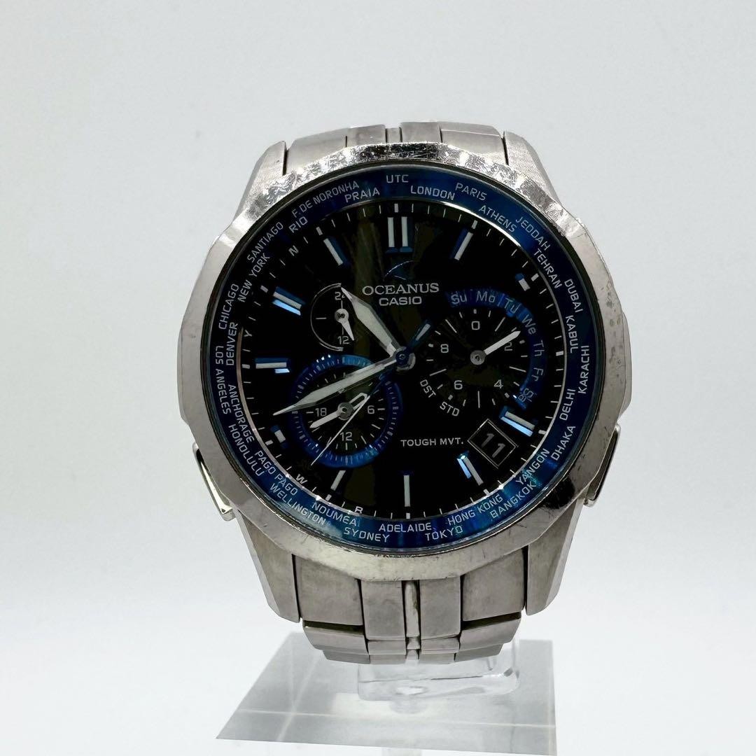 Casio Oceanus OCW-S1400 Tough Solar Titanium Sapphire Glass Wristwatch