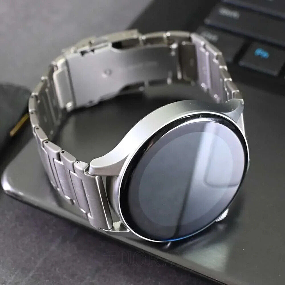 22mm Luxury Titanium Metal Strap for Fossil Watch Universal Wrist Band Bracelet