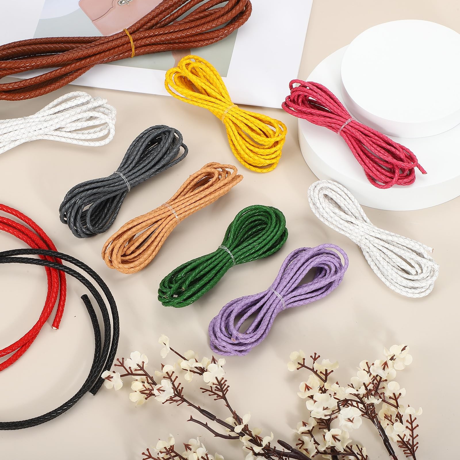 MECCANIXITY Dark Brown 3mmx3m Bolo Tie Cord