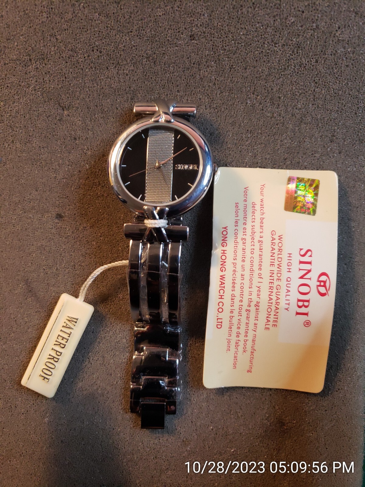 Vintage Ladies Sinobi watch, running with new battery NEW Unused (DS1D4)….