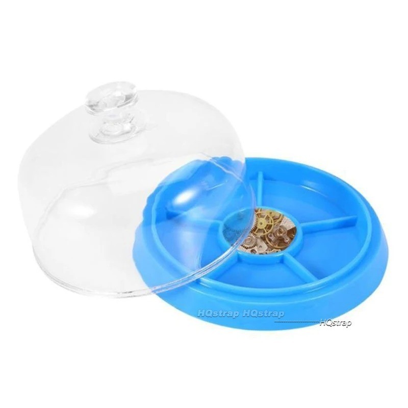 Watch Movement Dust Cover Tray Moistureproof Anti Dust Parts Storage Box 1Pc