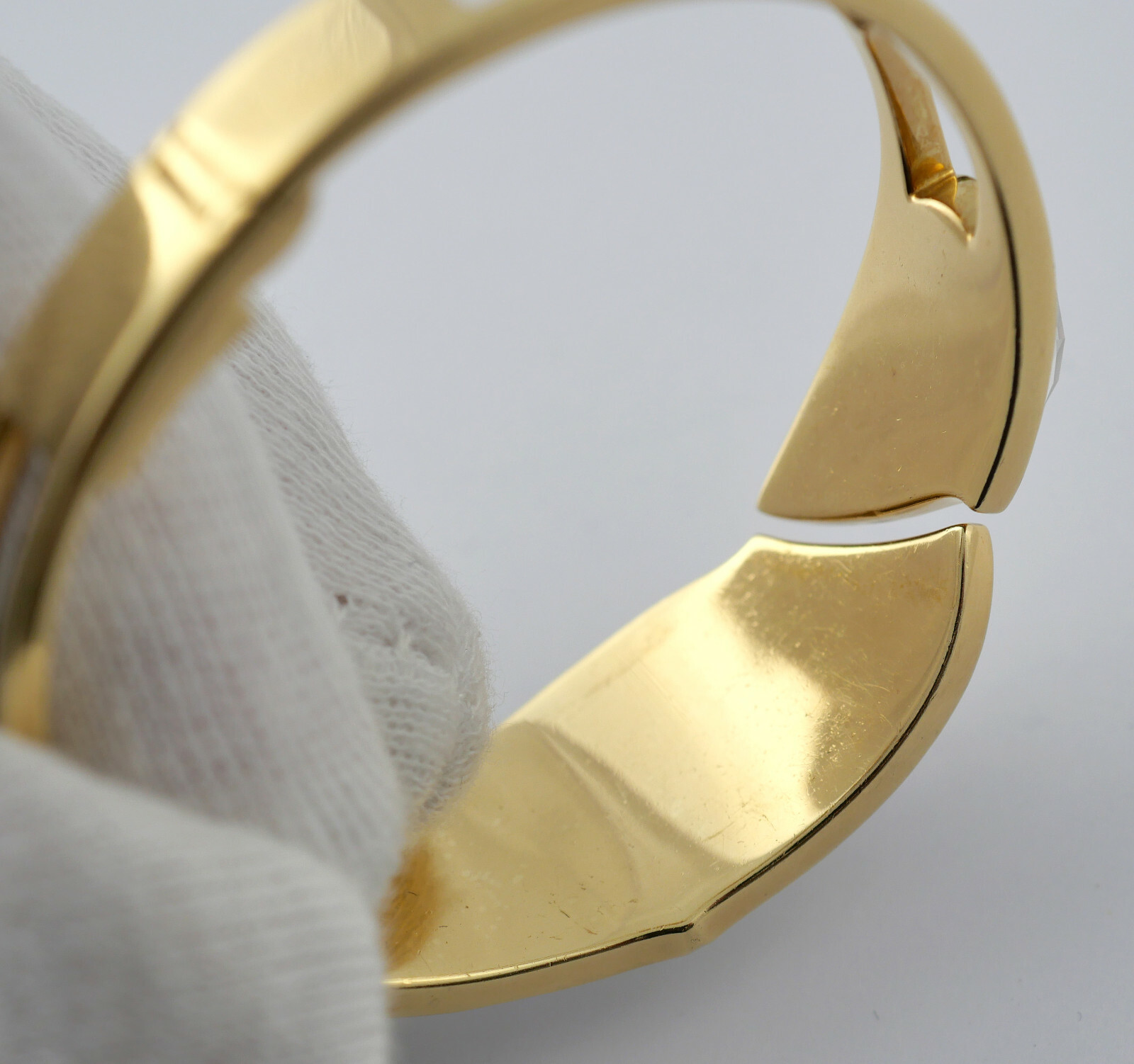 Bracelet Stephen Webster 750 gold crystal mother of pearl brilliant diamonds eye-catching