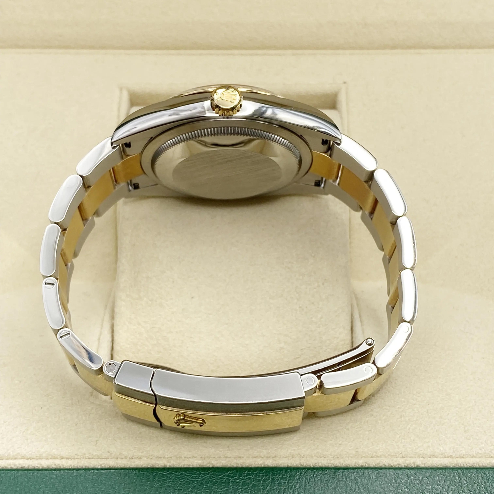 Rolex Datejust 126233 36mm Yellow Gold Steel Diamond Champagne Dial Watch 2020