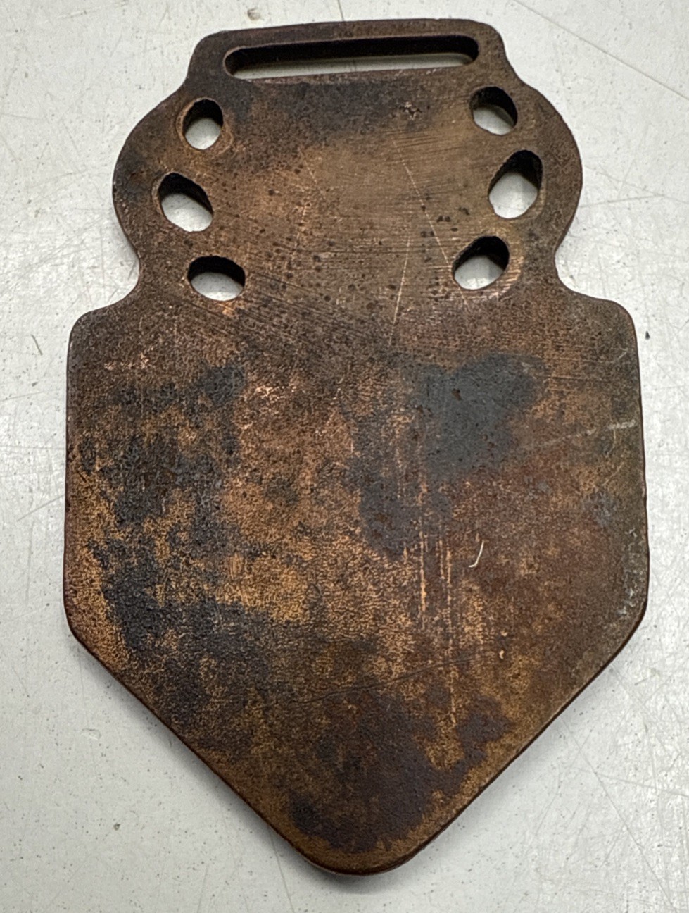Vintage IDEAL UNION TOOL CO. Emblem Watch Fob￼