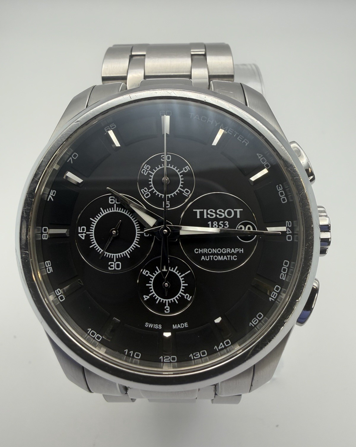 Tissot Couturier Automatic Chronograph T035627A Black Dial Swiss Men’s Watch