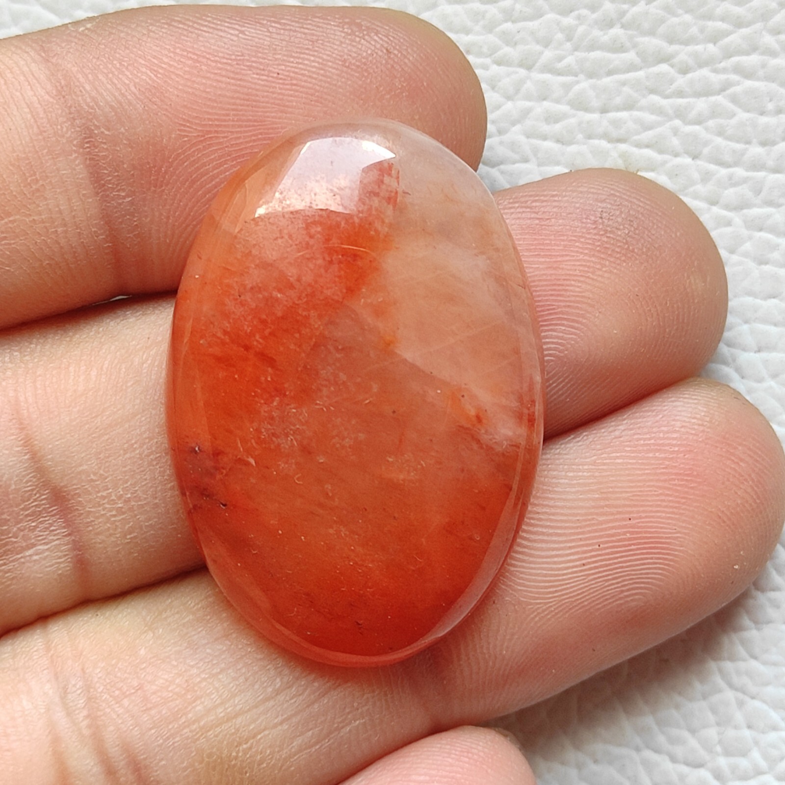 Aventurine cabochon natural orange aventurine loose gemstone for jewelry R13454