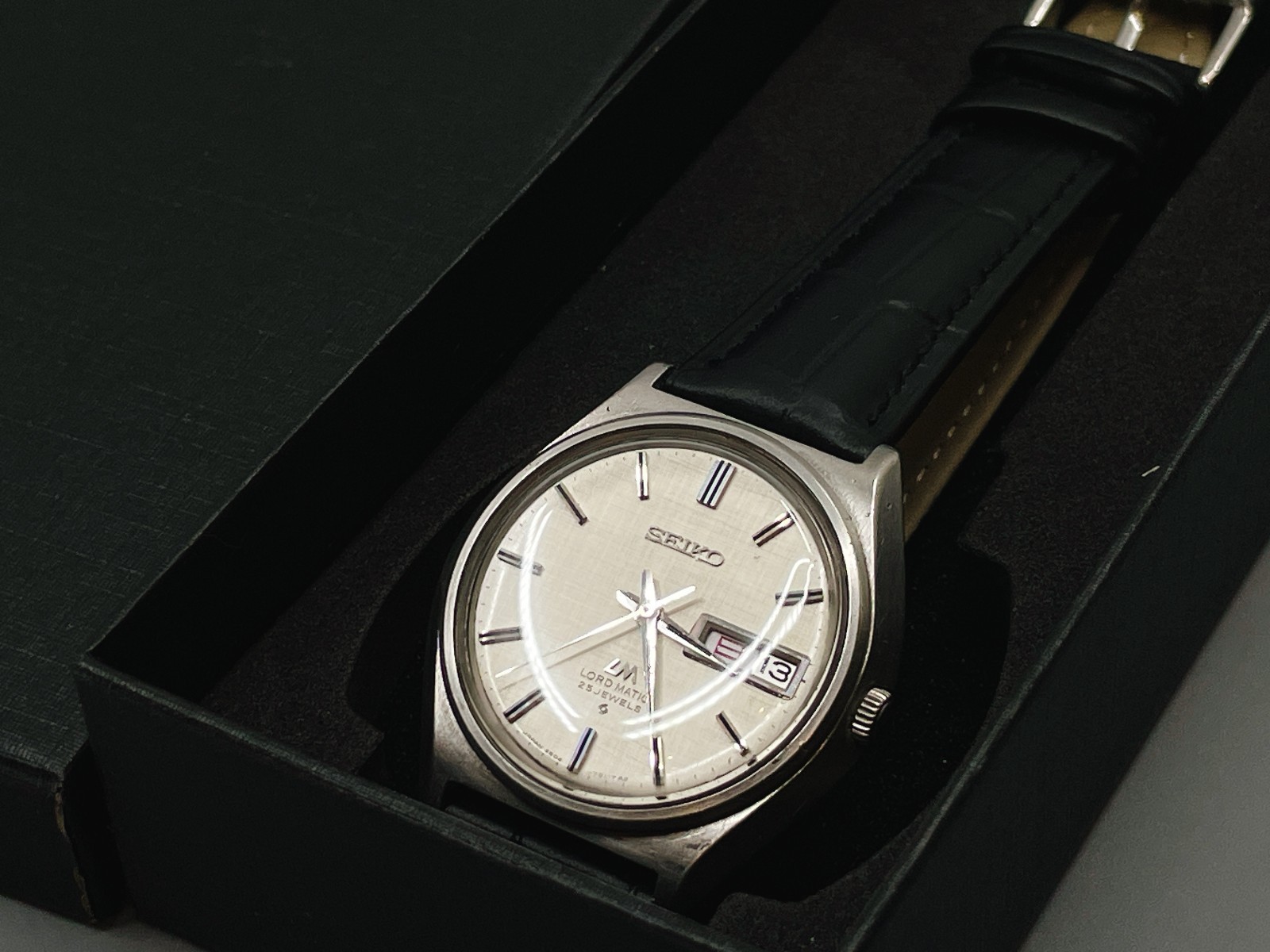 Vtg1969 SEIKO 5606-7010 LORD MATIC LM 25J Men’s Automatic Watch 【US Stock】