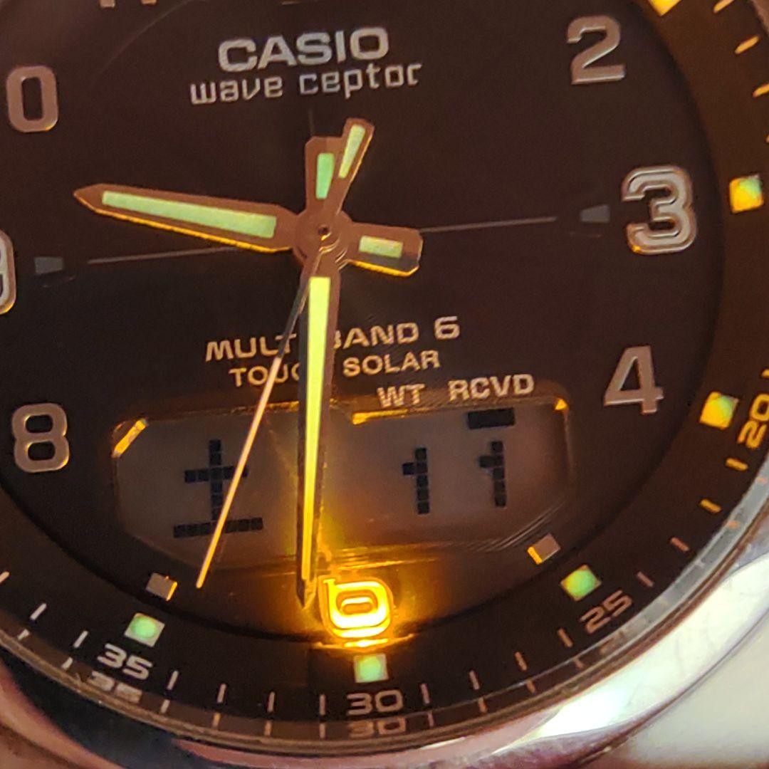 ■Working Condition■ Casio WaveCeptor WVA-M600 25B 【USED】