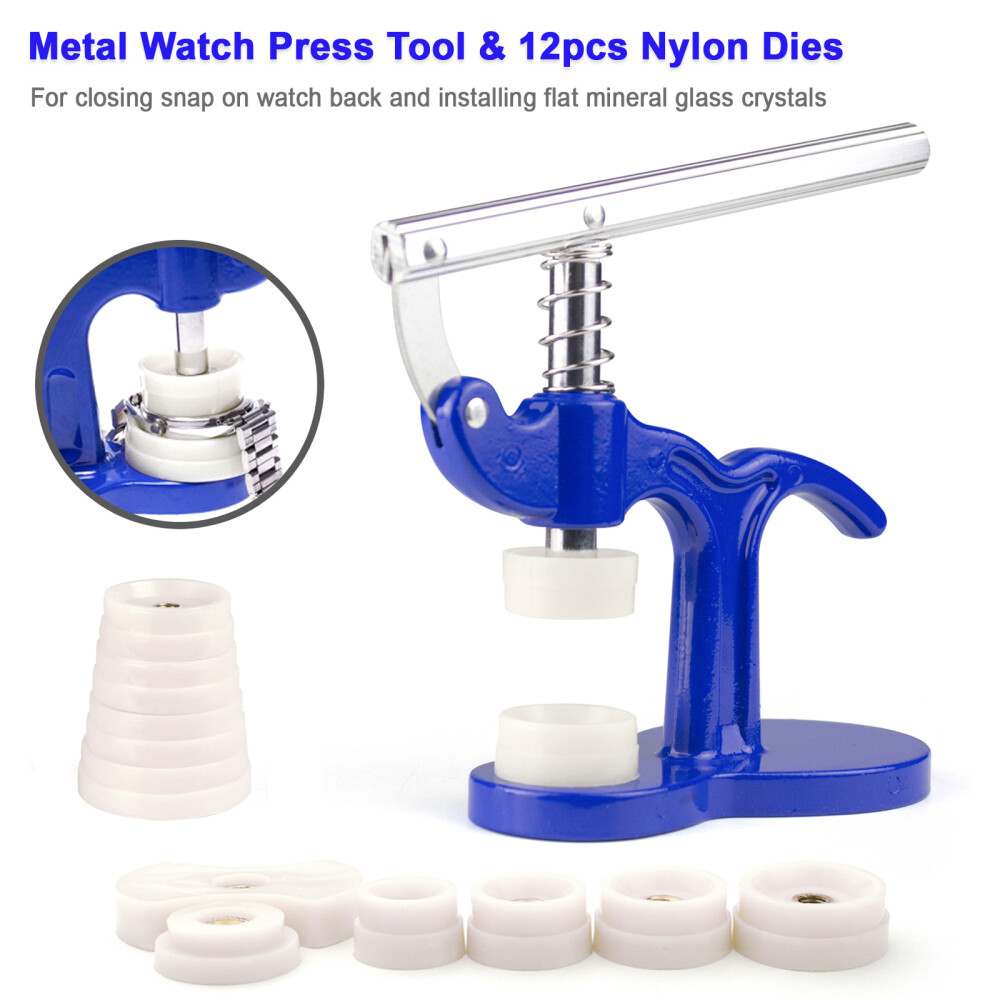 915Pcs Watch Repair Kit Watchmaker Case Opener/Press Spring Bar Link/Pin Remover