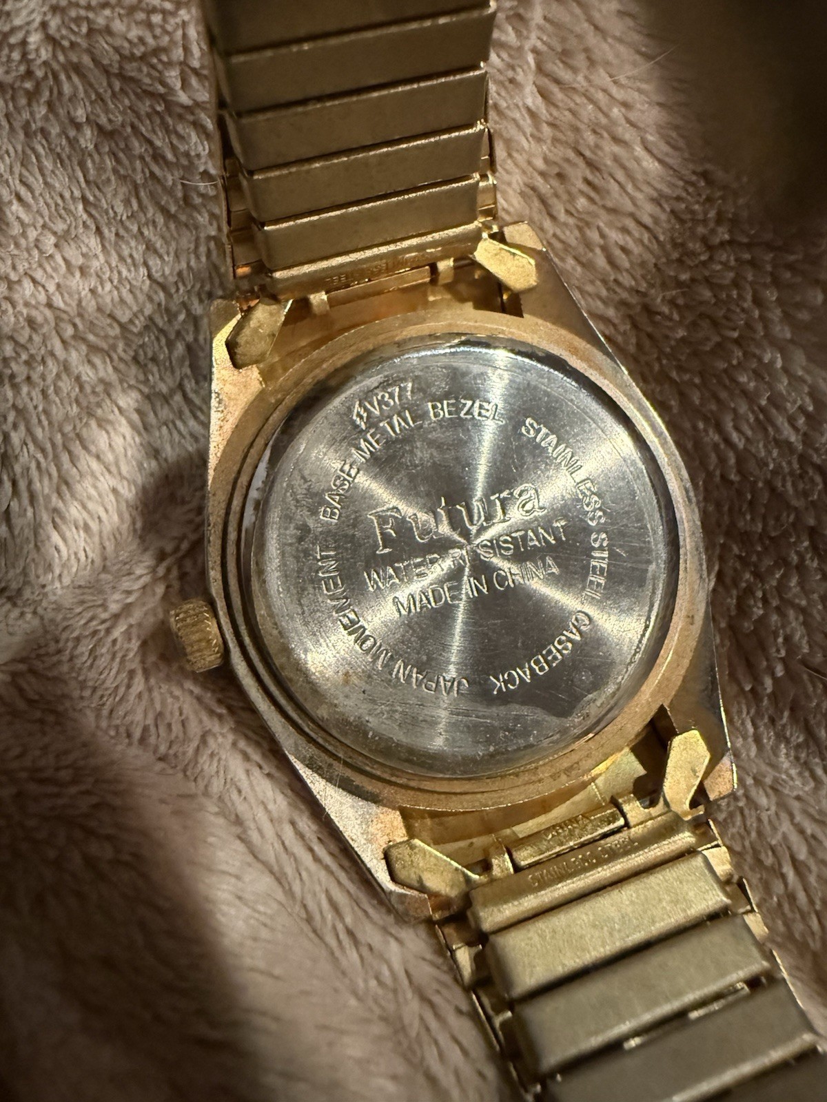 Futura Men’s Quartz Watch Stainless Steel, Metal, diamond chip