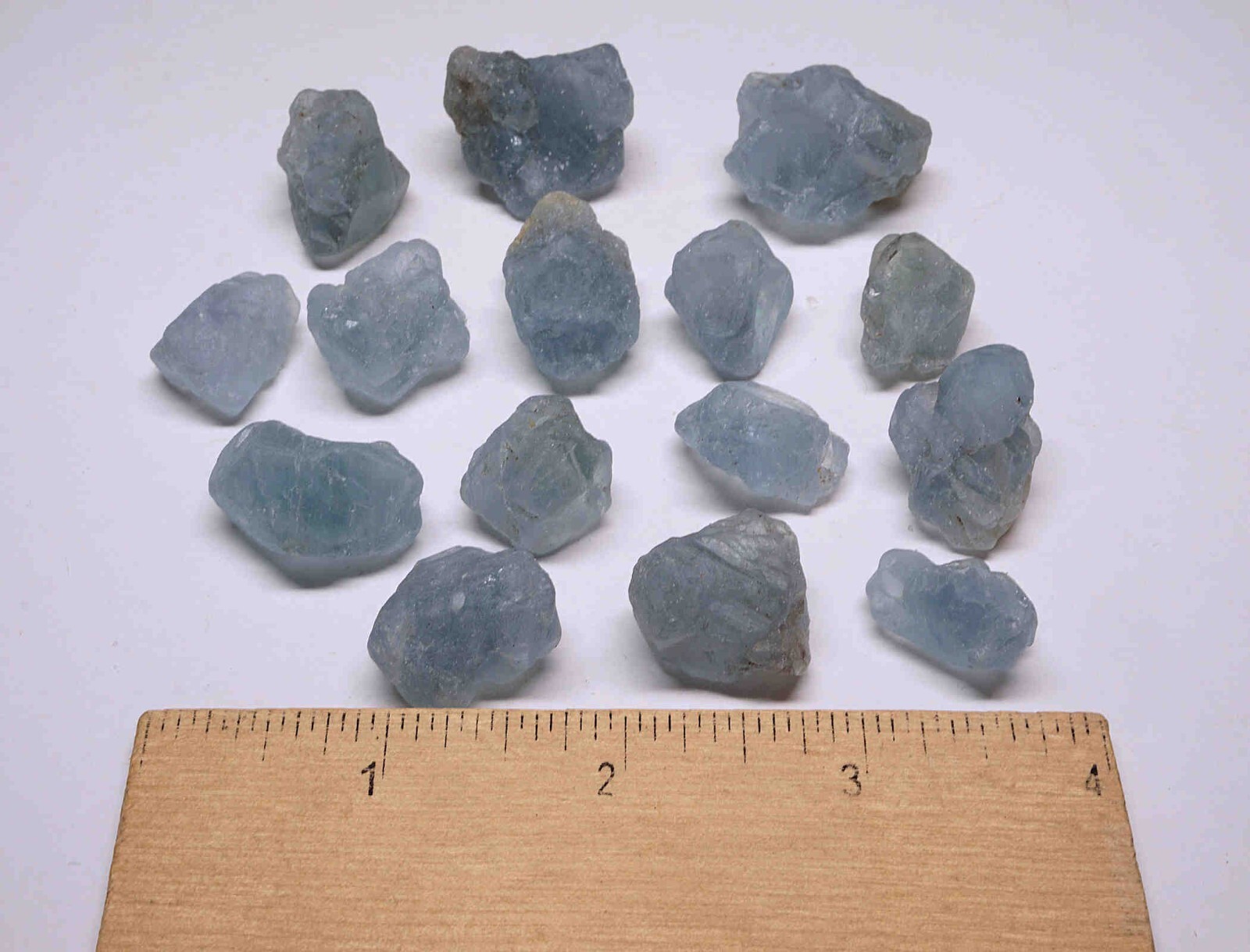 Celestite 1/2 Lb Sky Blue Crystals Natural Gemstones Mineral Specimens