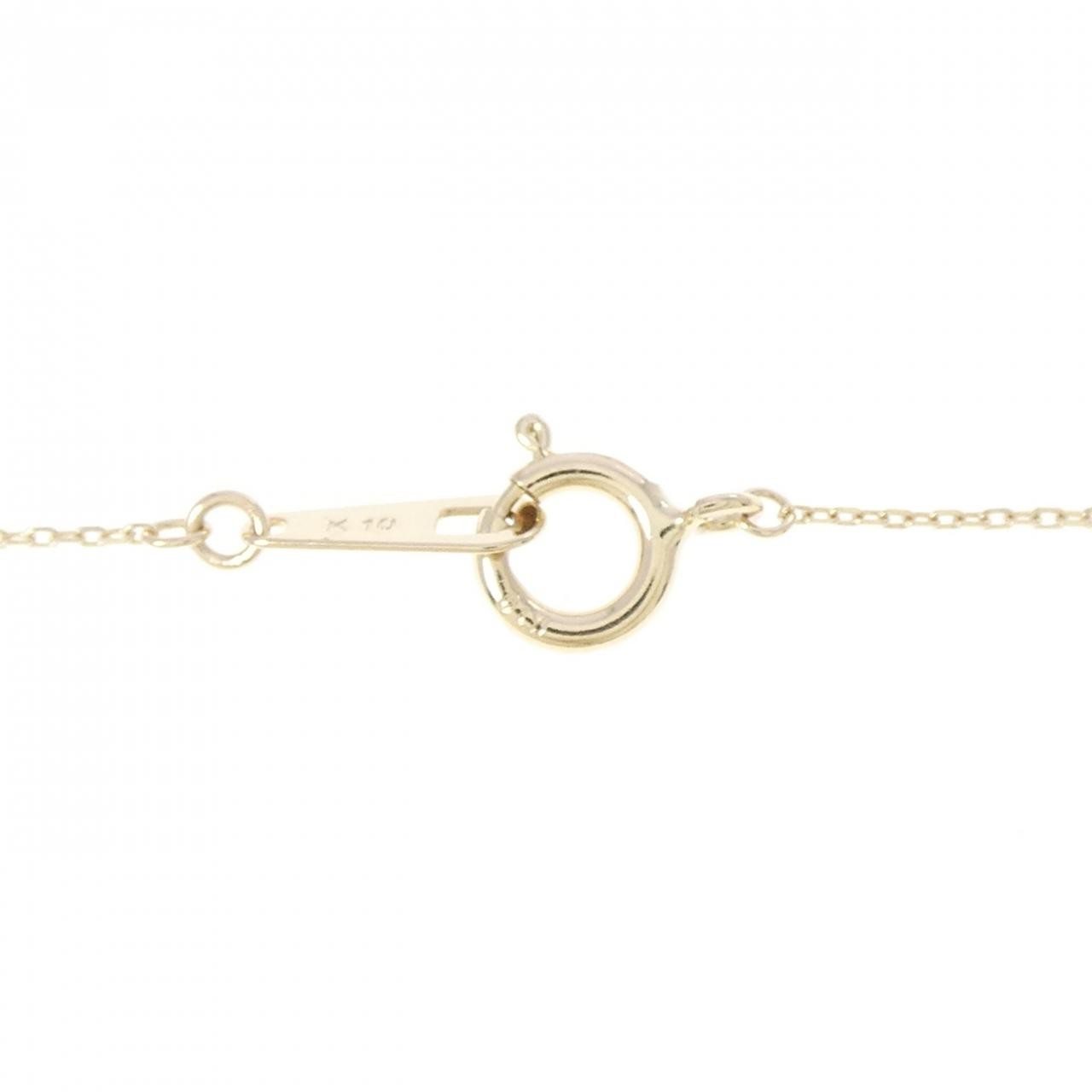 Authentic UnoAerre 375YG/K10YG Necklace #270-004-345-7844