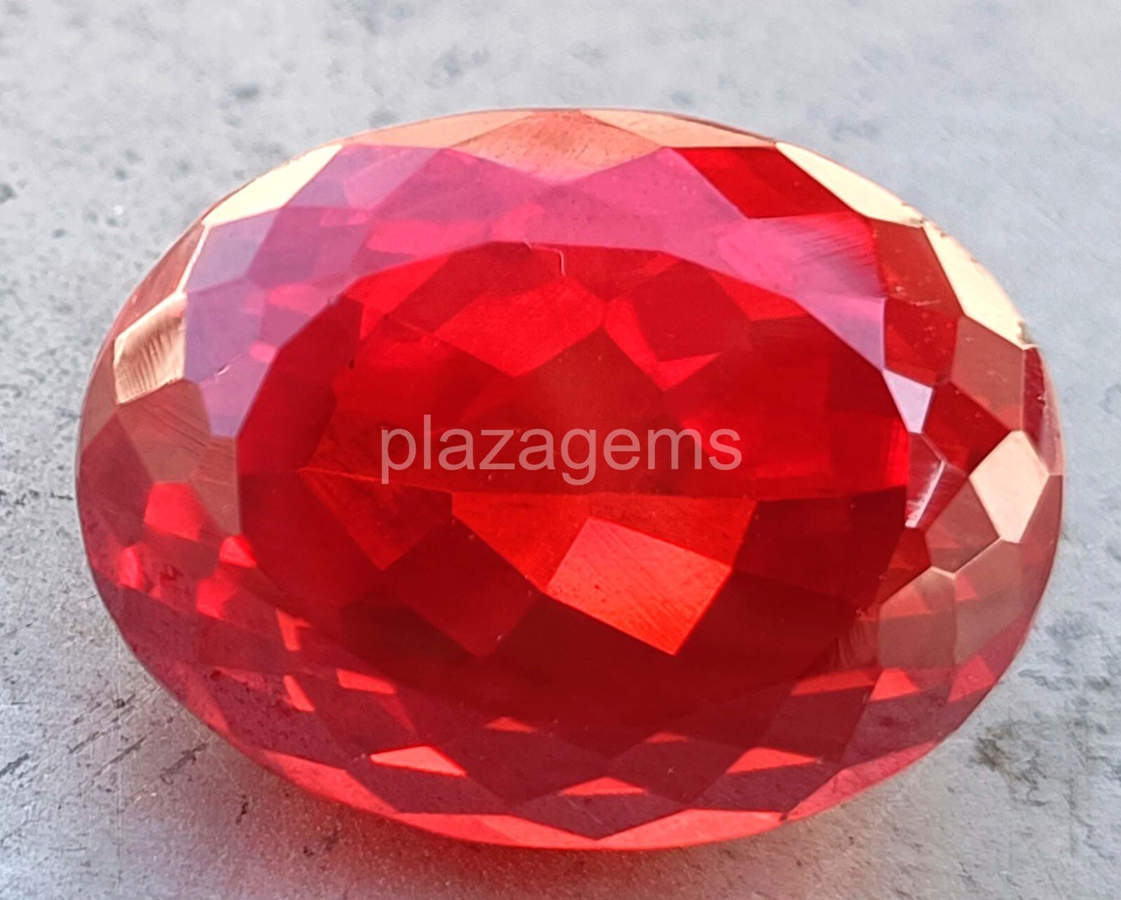 120 CT Oval shape Natural Red Ruby EGL Certified Loose Gemstone 5JRT