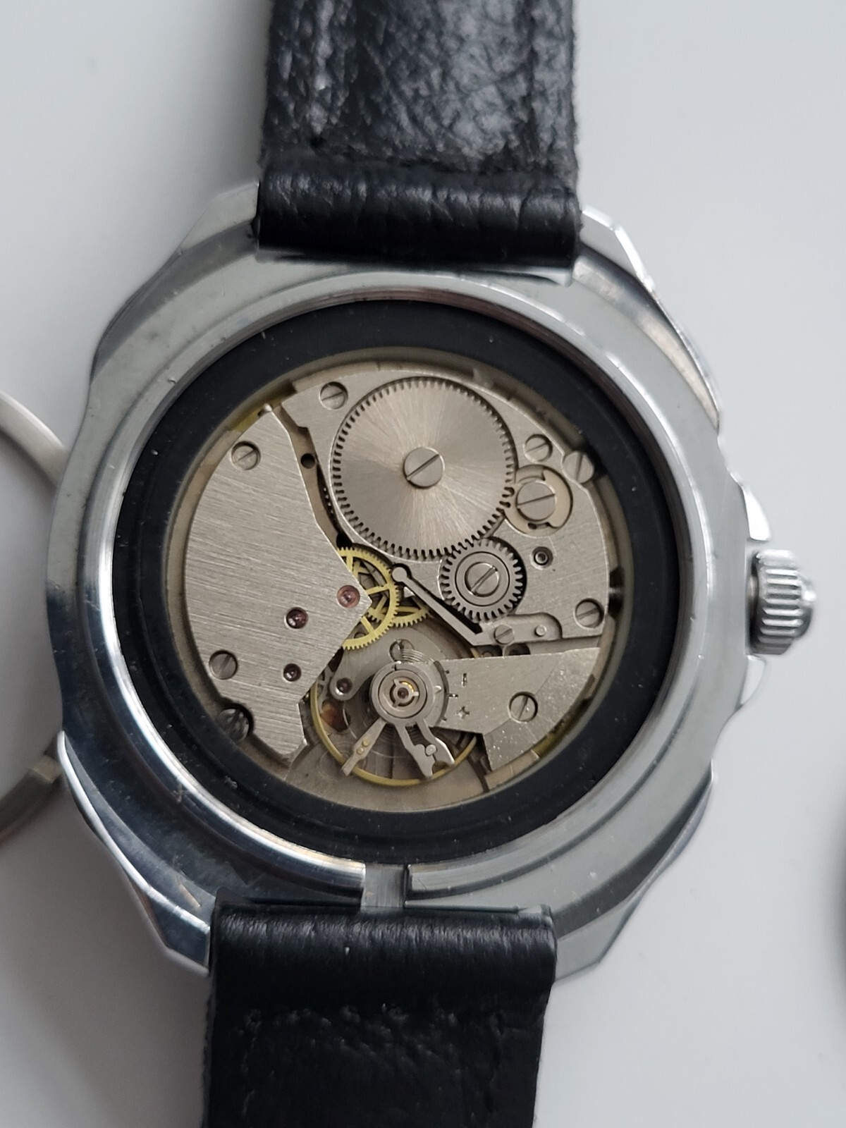 Maritime Commander’s Watch, Vostok, Serviced ,with original leather strap