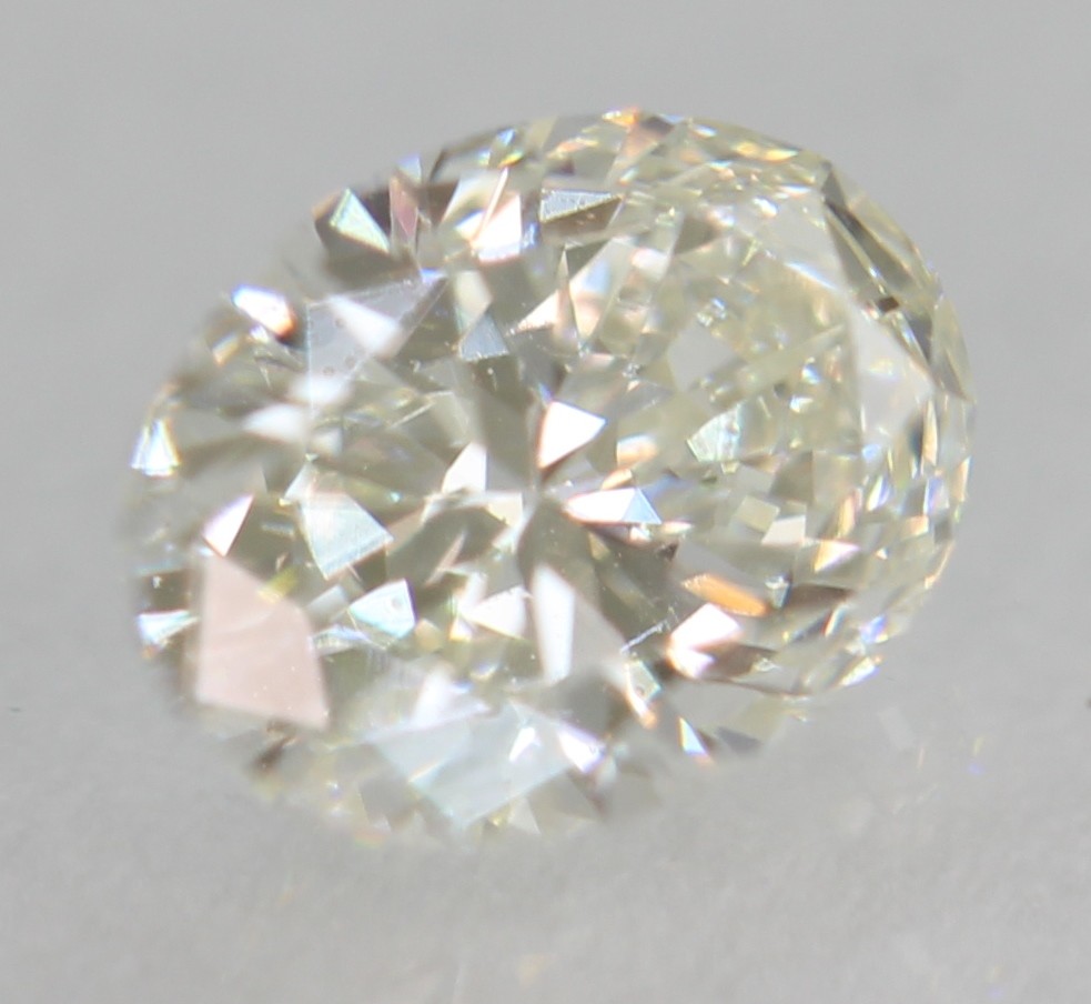 0.20 Carat H VVS1 Oval Natural EARTH MINED Loose Diamond 4.40X3.17mm SEE VIDEO