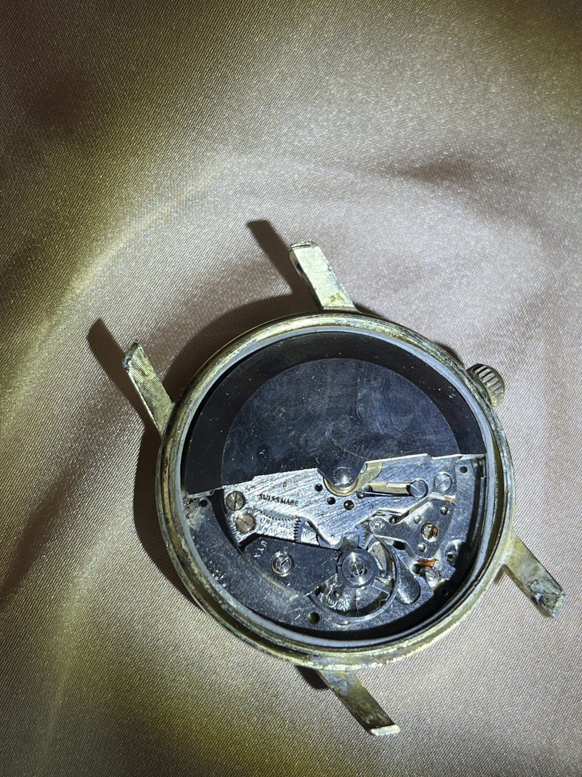 1960s Saxony Watch Co. Automatic Watch – One Jewel – For Parts Not Working
