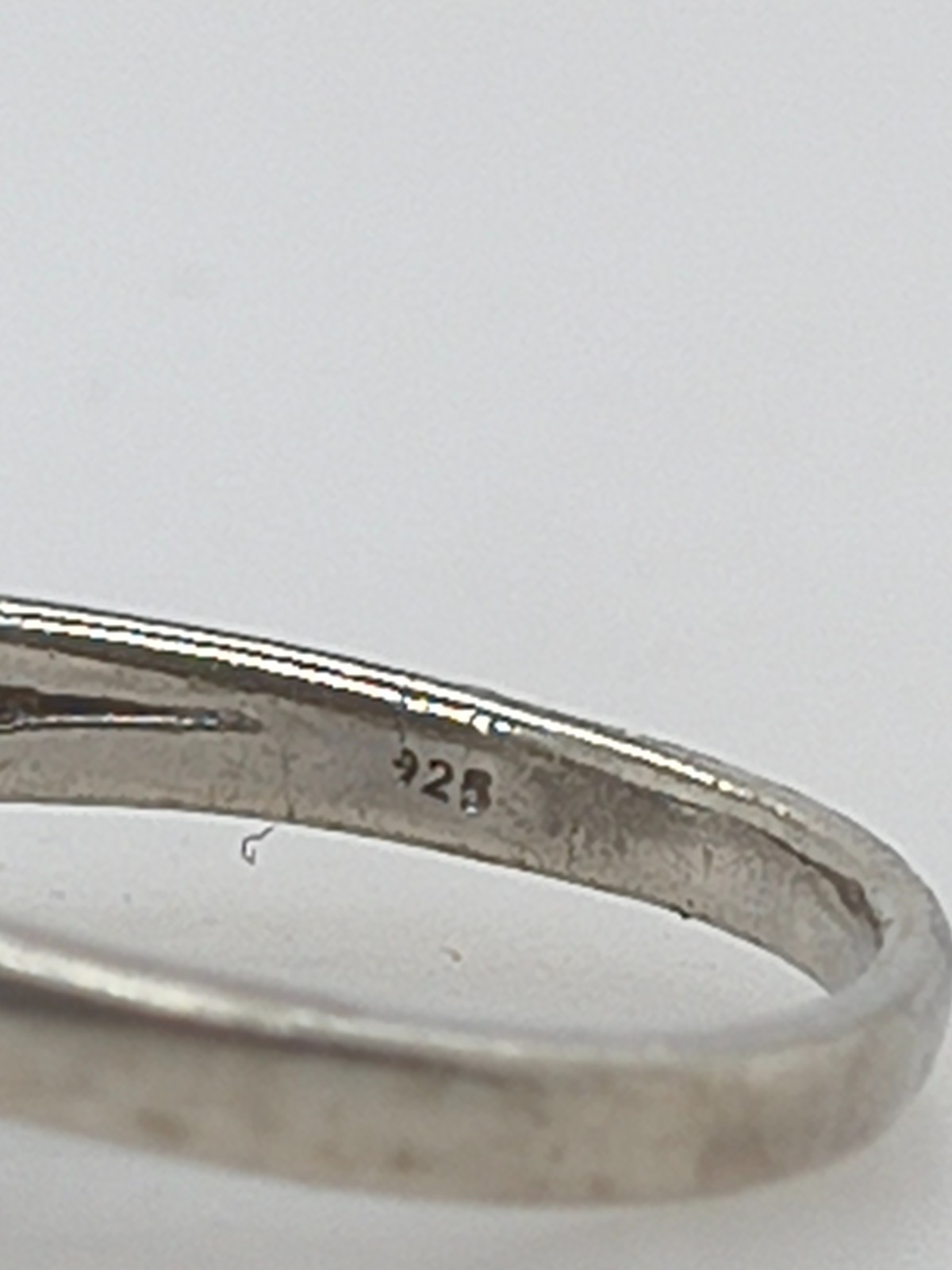 Jane Seymour Sterling Silver Double Heart Angel Ring for Women 6.75