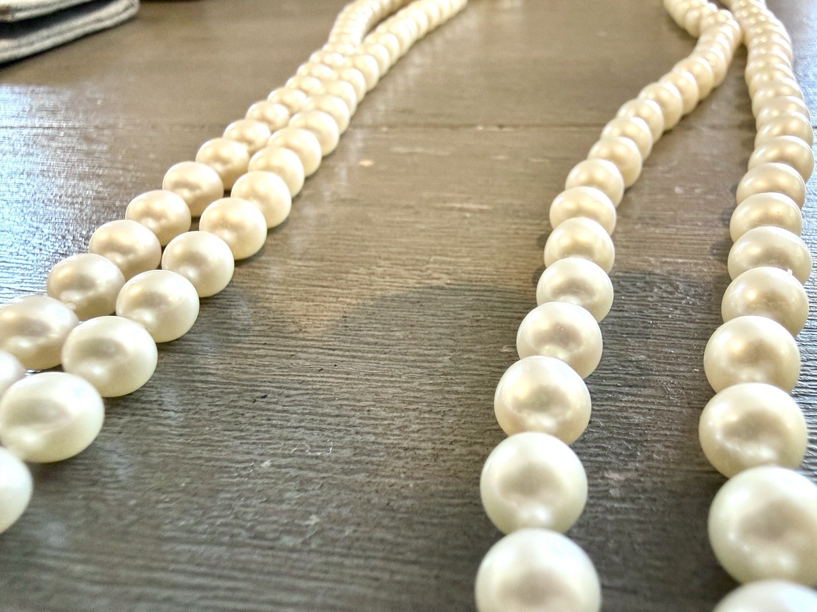 Pearl Paradise Necklace Strand 6.5-7.0mm 28” Length 14K Solid Yellow Gold Clasp