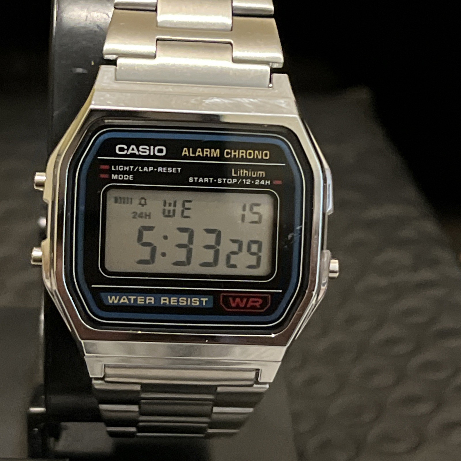 Casio Classic A158WA-1DF Wrist Watch for Men – Silver