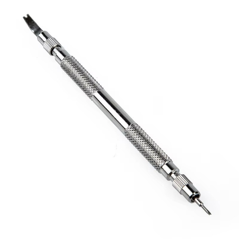 Watch Repair Spring Bar Tool Steel Link Remover Pin Pusher with Spare Tips