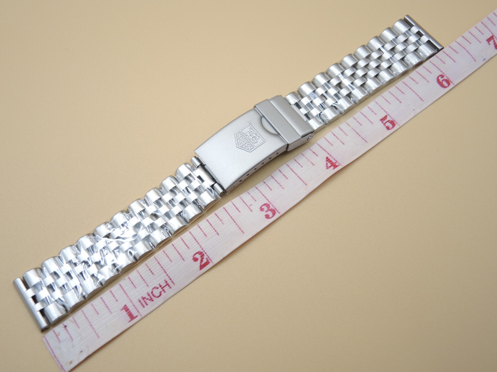 NEW 18MM STAINLESS JUBILEE BRACELET SOLID LINKS TAG HEUER F1 WA1210-WA1219