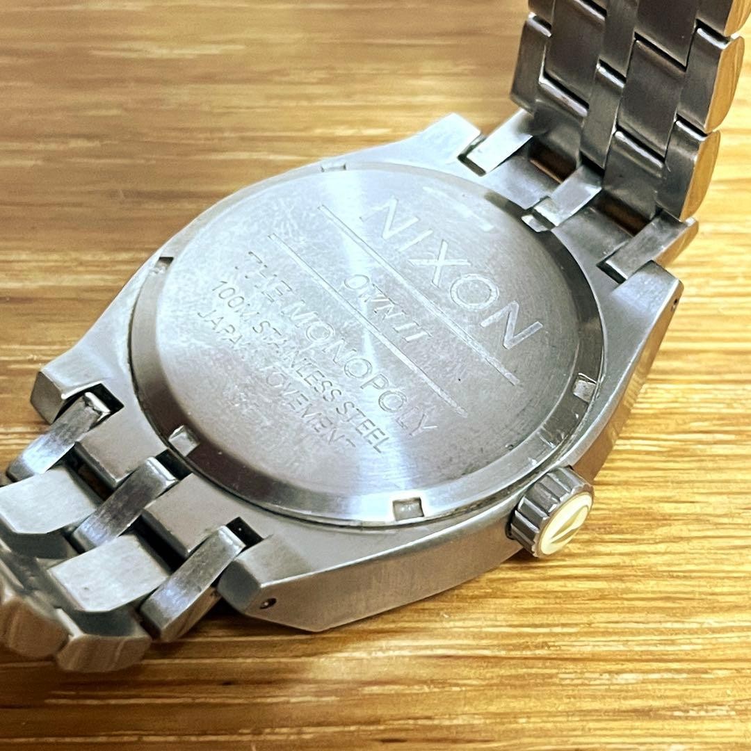 Nixon The Monopoly Quartz Watch Battery Replaced 40 x 48 mm