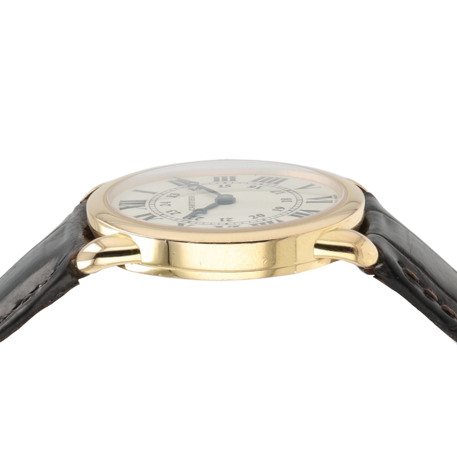 Cartier Ronde Louis Silver Dial 18k Rose Gold 29mm Quartz Women’s Watch 2886