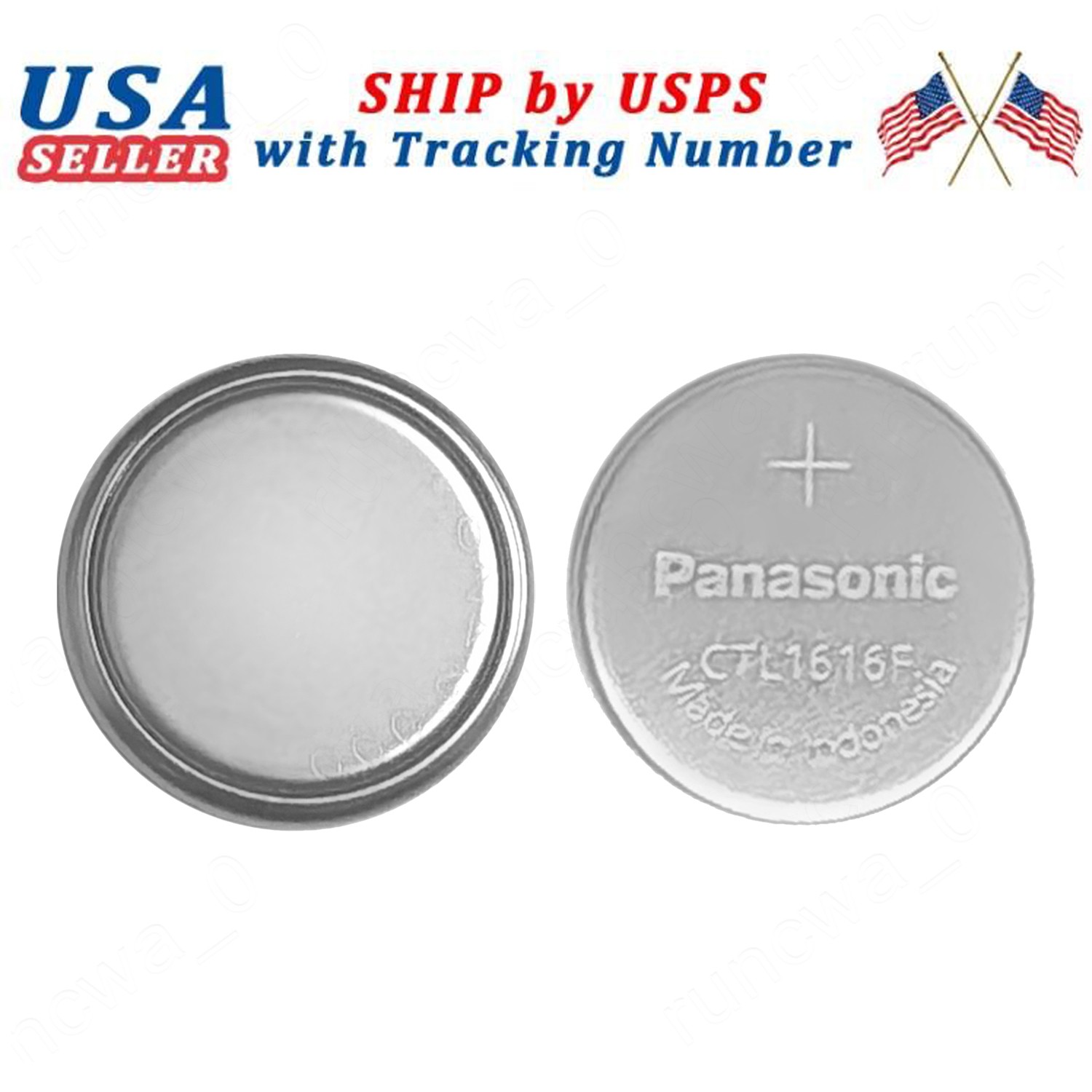 GENUINE Rechargeable Lithium Battery For CASIO Capacitor Solar CTL1616 CTL1616F