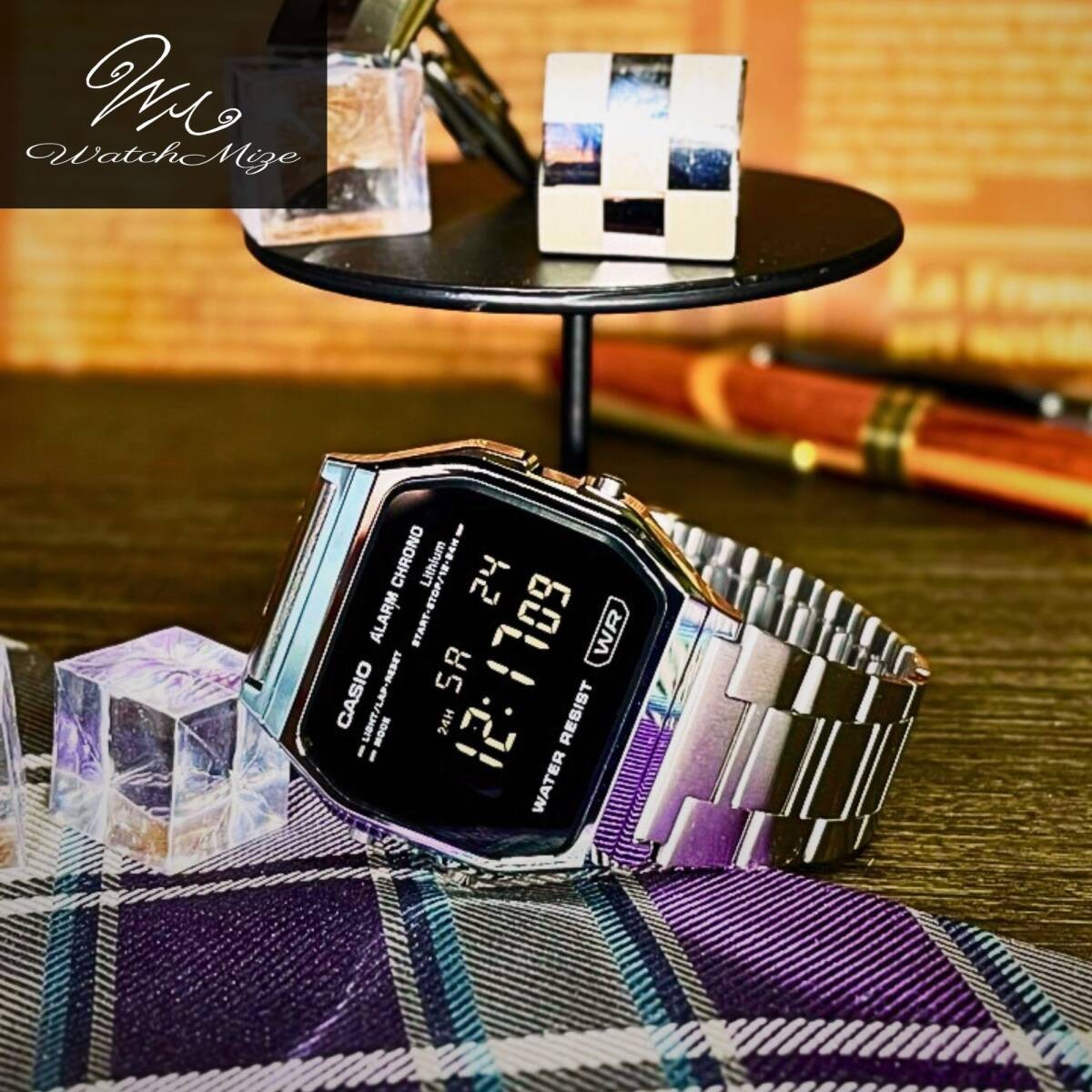 Inverted LCD Custom A158WEA 1JF Base Inverted LCD Model (CASIO Base) Custom Watc