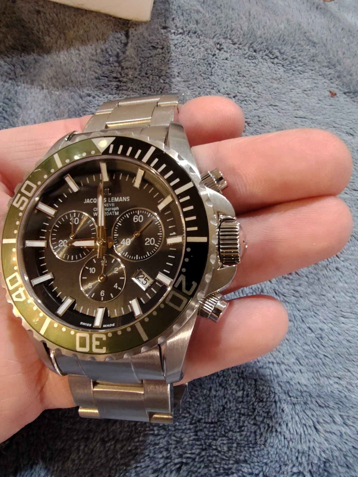 Jacques Lemans Tempora GU195 42 MM 200 Meter diver