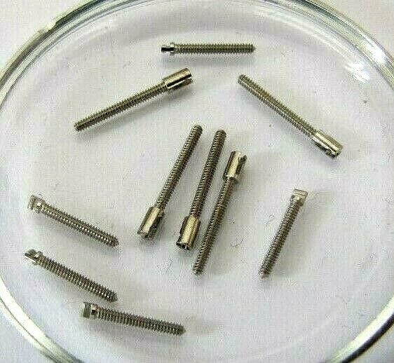 10 stems halves Two-Pieces, 0,9 mm. 5x positive, 5x negative, NOS swiss made