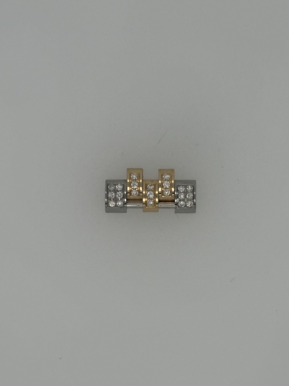 Original Rolex 2 tone 36 MM, Jubilee link, with aftermarket natural diamonds