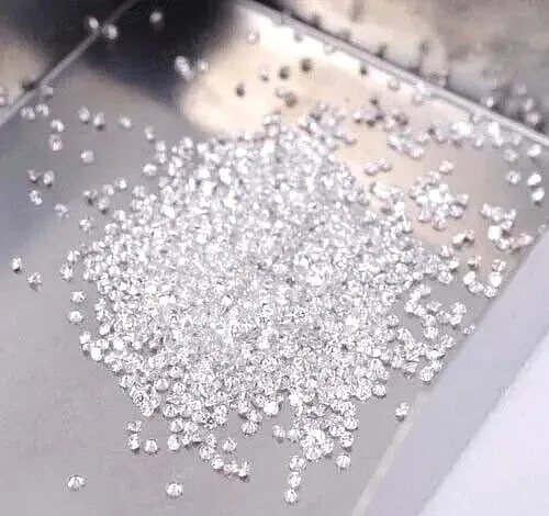 100 PCS Loose Lab Grown CVD Diamond 3.00 MM Round D Color, IF CLARITY Certified