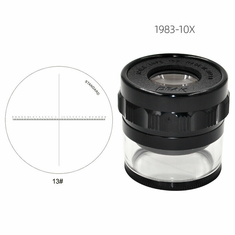 1983-10x,2016-15x /2055-20x /2037-30x PEAK Loupe Magnifier With Standard Scale