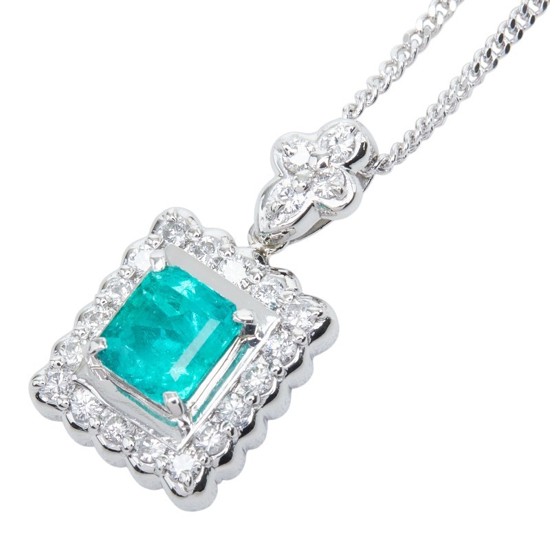 AUTHENTIC Pt900 PlatinumNecklace Pt900 Platinum/Pt850 Platinum Women